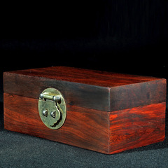 和卉堂 红木印度小叶紫檀木首饰盒状元盒 珠宝箱首饰箱