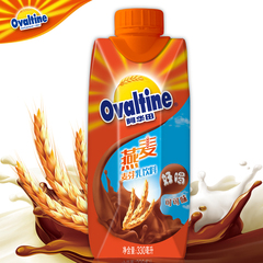 Ovaltine 阿华田燕麦麦芽乳饮料牛奶含乳饮品巧克力可可味330ml