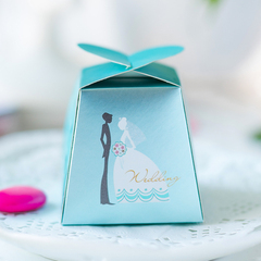 文弘 原创典雅喜糖盒子小纸盒 创意结婚用品 婚礼喜糖纸盒 185ZH
