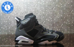 美国公司货Air Jordan 6 AJ6 乔6限量湖人黑金3M反光384664-002