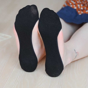 船袜女薄款隐形浅口棉袜底吸汗袜套防滑硅胶短袜夏季脚底袜子