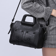 ZYA bags autumn 2015 new tide vintage balenciaga motorcycle bag women's baodan women bag handbag shoulder Crossbody bag