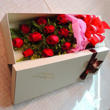 情人节送花的真实图片(情人节送花的真实图片晚上的)