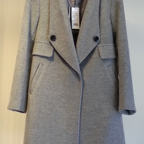 2015雅达丝妮yd54t078秋冬新款毛呢外套风衣