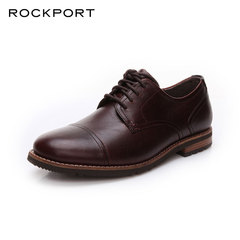 Rockport/乐步真皮正装男鞋 商务休闲皮鞋低帮鞋16春夏新款M78579