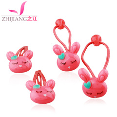 Zhijiang girl hair accessories children''s hair elastic hair tie string accessories cute cartoon girl hair rope