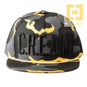 武当派正品wutangclancream迷彩可调棒球帽hiphop|说唱|街头