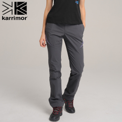 凯瑞摩karrimor 户外速干裤 快干透气弹力修身大码运动登山长裤女