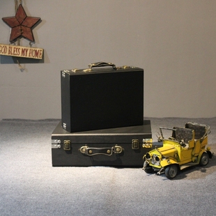 lv薄的手提箱 復古手提箱商務旅行箱皮箱時尚行李箱短途手提箱攝影道具箱木箱子 lv