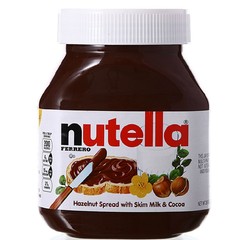 17年8月包邮原装进口nutella能多益榛子酱巧克力酱950g