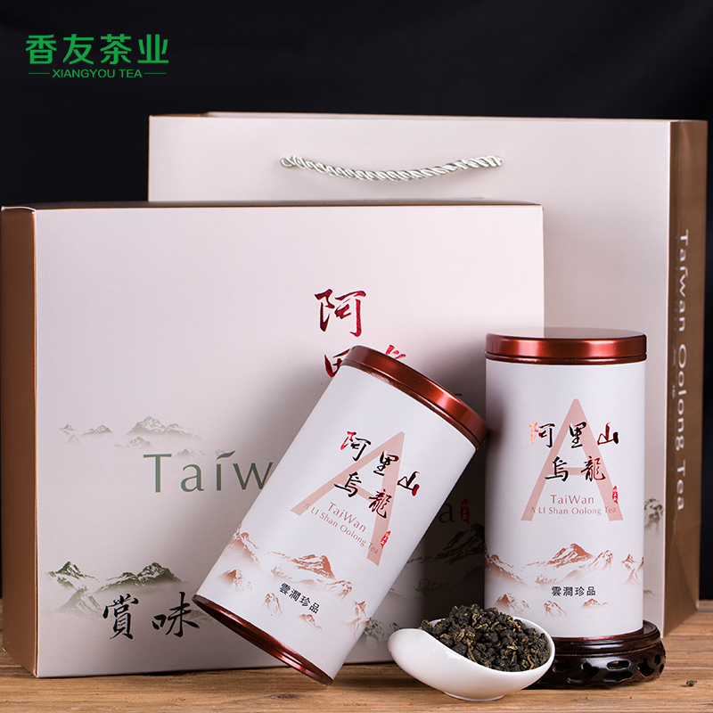 香友 台湾茶 台湾阿里山 高山乌龙茶 礼盒装300g 新品产品展示图2