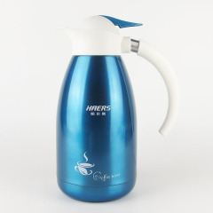 哈尔斯2000ml不锈钢真空保温壶咖啡壶大容量暖瓶热水壶HK-2000T