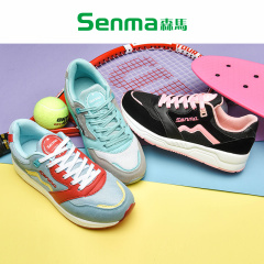 SENMA/森马2016夏季新品运动休闲鞋女韩版系带跑鞋女户外运动女鞋