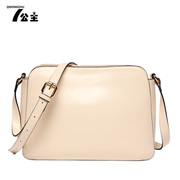 Simple bag Princess fall 2015 new oil Striae ladies shoulder bag Korean style Crossbody bag