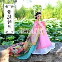 国公主贵妃-骨洋娃娃玩具女孩套装芭比娃娃古
