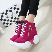 2015 winter season the Korean version of the new shoe stealth increases in students ' sneakers women's shoes high women's shoe boom