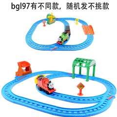 美泰费雪托马斯小火车BGL97电动轨道套装儿童生日手动轨道玩具