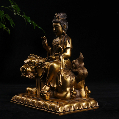 妙智禅寺 文殊菩萨铜像 佛法护佑 平安如意