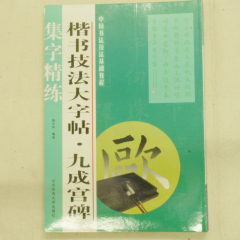 楷书技法大字帖 九成宫 集字精练 书法技法基础教程 施志伟行书毛