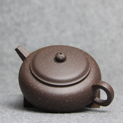 实力陶者 吴小伟 扁玉 原矿紫玉金砂