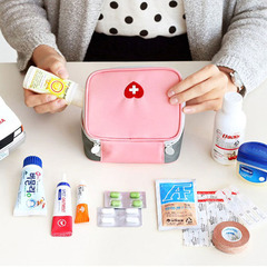 旅游便携式小药盒迷你方便随身带药盒大容量旅行分类药包收纳包袋