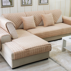 欧式防滑简约现代冬季沙发垫布艺四季沙发套全包沙发巾坐垫定做