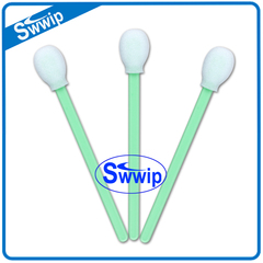 Swwip海绵棉签SW-FS708海绵棉签无尘净化擦拭棒圆扁头棉棒50支/包