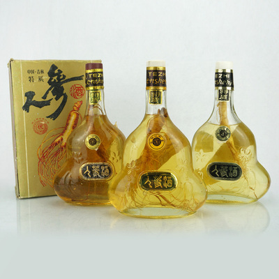 【百草之王】80年代梅花牌特质人参酒1组3瓶【醉美陈酒】