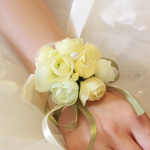 伴娘手腕花 结婚庆用品手腕花 韩式仿真姐妹手腕花 舞蹈手腕花