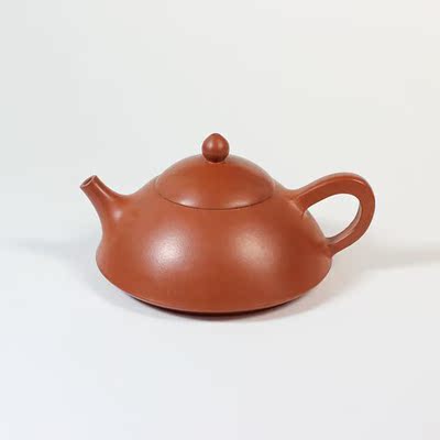 【紫砂拍卖】国家级助理工艺美术师 杨霞作品 《石瓢》130cc 57