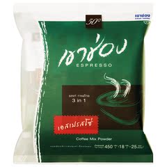 高崇 泰国进口高崇意式浓缩速溶泡沫咖啡 450g 18gx25包