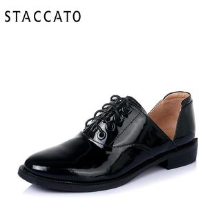 紀梵希專櫃香港在哪 STACCATO 思加圖2020春季專櫃同款漆皮牛皮女單鞋9RA53AM6 紀梵希專櫃