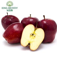 沁百原 新鲜水果 美国进口 蛇果 红苹果 约200克/个 4颗装
