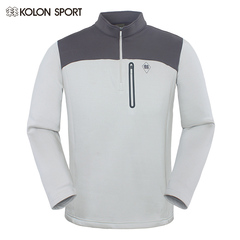 KOLON SPORT冬季男士保暖舒适休闲运动户外T恤LHTW55811
