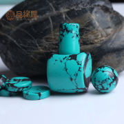 Product margin of GE wulanhuasongshi tee turquoise round beads spacer bead of the wheel optimization Pagoda of Buddha''s head disciple loose beads beads