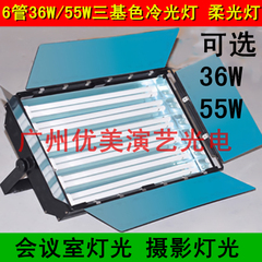 6X36W三基色冷光灯 6管55W三基色柔光灯 会议室灯光 摄影灯光