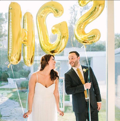 16英寸铝箔气球字母套餐 结婚婚庆 生日派对用品 装饰布置气球
