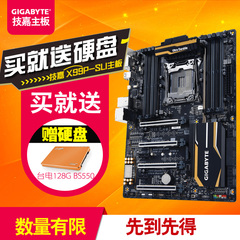 Gigabyte/技嘉 X99P-SLI电脑主板支持2011-3针接口雷电LED呼吸灯