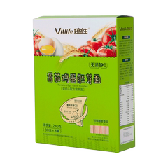 Vitlife/好益生番茄鸡蛋胚芽面 婴幼儿配方营养直面特殊膳食食品