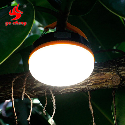 新款野成 帳篷燈 LED 戶外燈 野營燈 USB可充電 掛燈 露營燈 - 42024564787