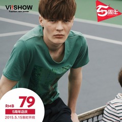 Viishow2015 summer dress new short sleeve t-shirt's sleek, minimalist designs short sleeve t-shirt slim fit shirts at the end of the tide