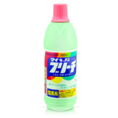 屋久美厨房专用洗净漂白剂 日本进口 去除污渍异味保持白净600ml