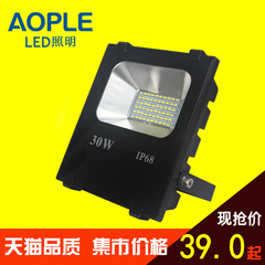 LED投光灯防水户外灯室外灯泛光灯广告灯10W30W50W100W投射灯