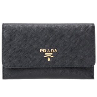 普拉達5座 Prada 普拉達新款女士牛皮短款錢包錢夾 1MC004 QWA F0002 普拉達店