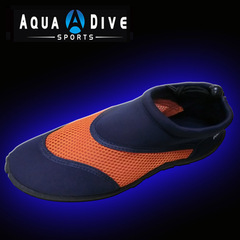 AQUASHOE 时尚男士沙滩浮潜鞋 游泳鞋 潜水速干户外鞋 外贸原版鞋