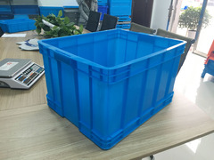 厂家塑料周转箱加厚物流箱500系箱食品箱 零件收纳中转箱带盖