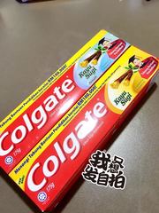 没见过的话就来试试吧~进口Colgate高露洁香草薄荷牙膏175G