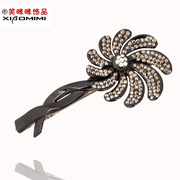 Smiling Korean version of posting Daisy clip Korean Barrette Firewheel. horizontal gripping clamps vertical clamp spring clamp