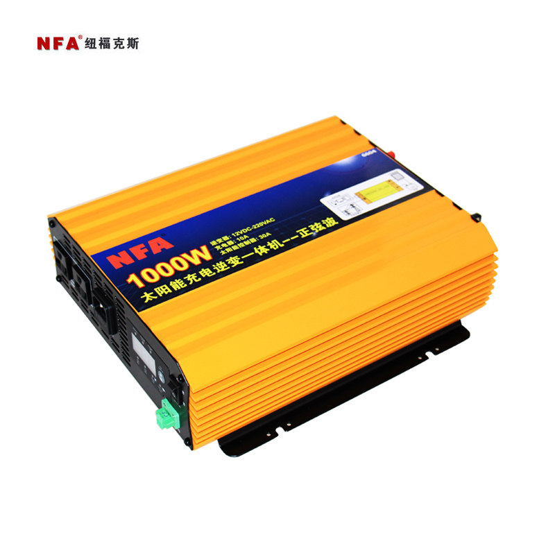 nfa纽福克斯1000w车载纯正弦波逆变器充电器一体机12v转220v ups