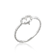 Good fashion jewelry rings heart fashion ring atmosphere elegant Korean version of simple rings